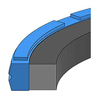 MPSU300 2 Piece Urethane Piston Seals