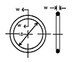 Fluorocarbon (FKM) 75 Durometer O-Rings