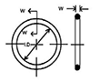 Metric Nitrile (Buna N) O-Rings